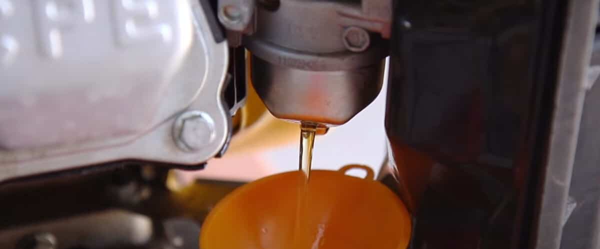 Draining gasoline from non-inverter or open-frame generators