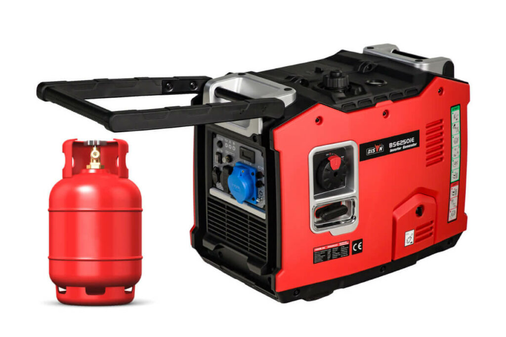 BISON-dual-fuel generator