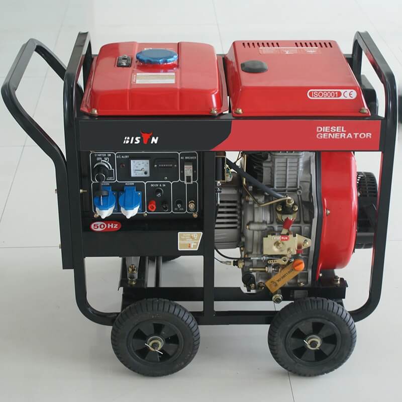 4 5kw diesel powered generator