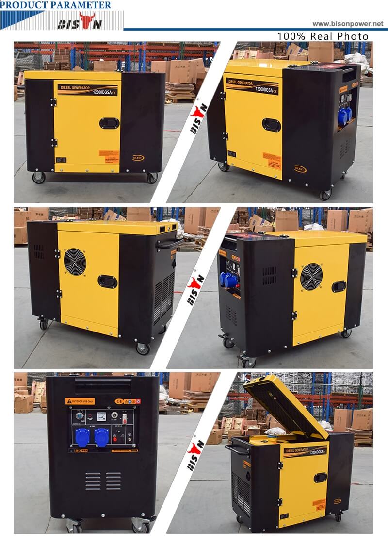 5kw portable diesel powered generator detail 2