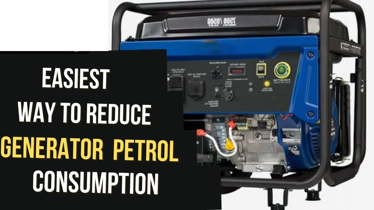 reduce generator fuel consumption