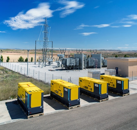 bison emergency generator warehouse