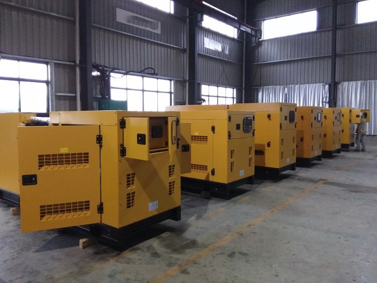bison diesel generator set storage warehouse 2