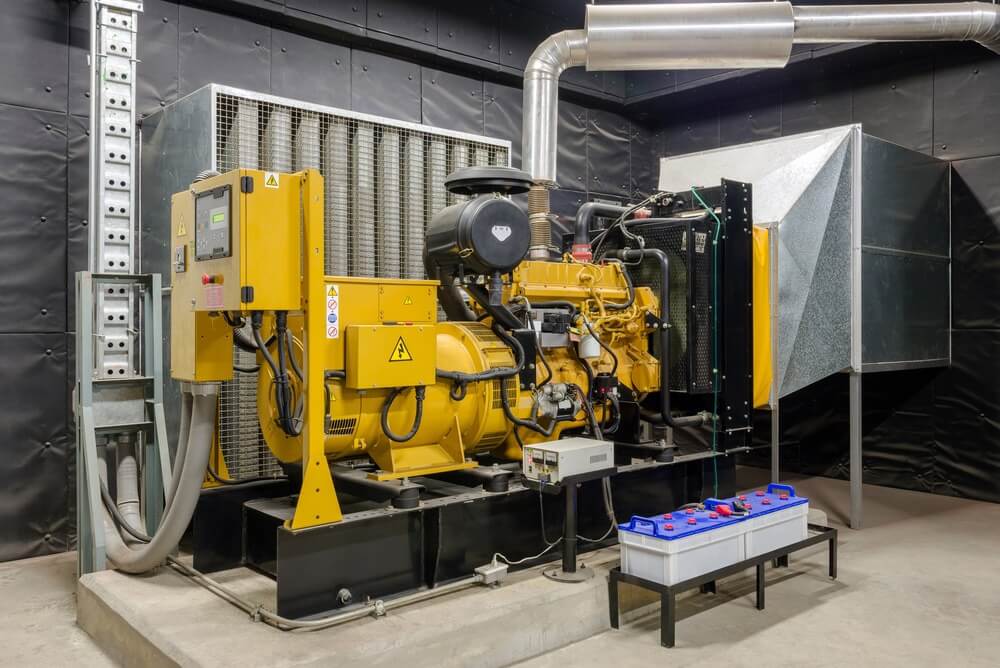 bison standby diesel generator set