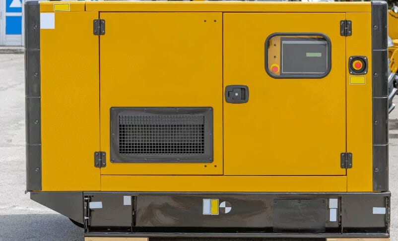 silent diesel generator set made by bison