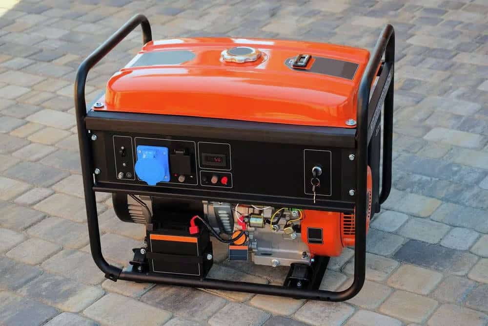 generator on the stone road