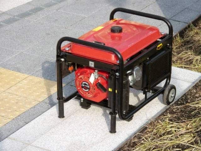 generator on the side of the road
