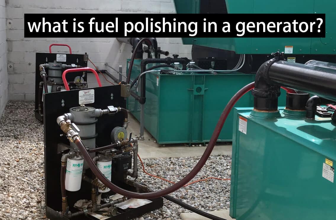 Diesel generator polishing systems and filters