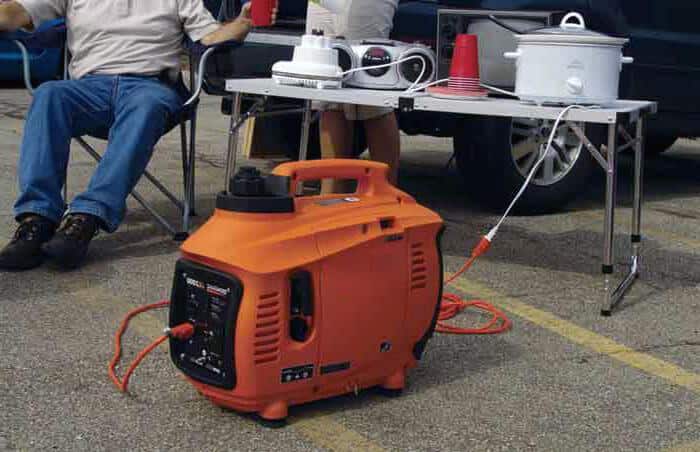 Generator to charge the kettle