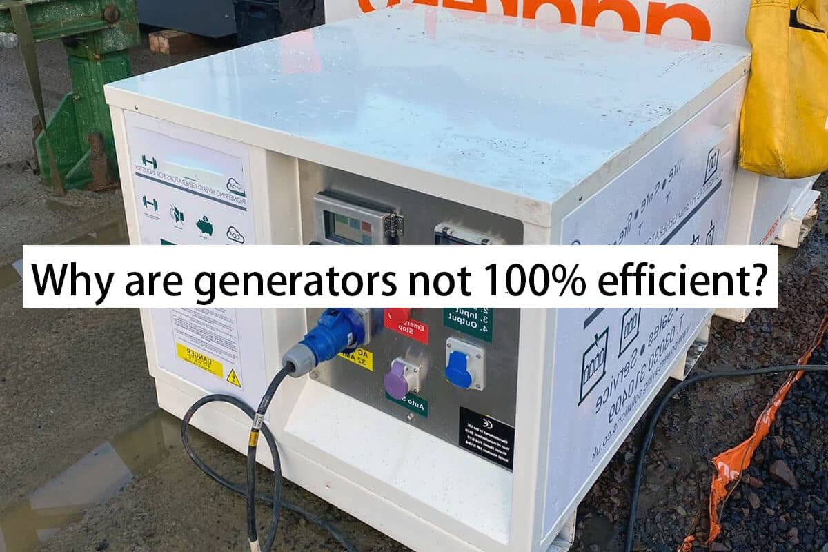 portable generators in use