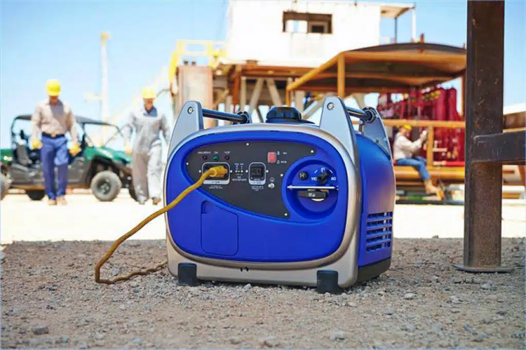 The-generator-is-put-to-work-on-the-sand.jpg