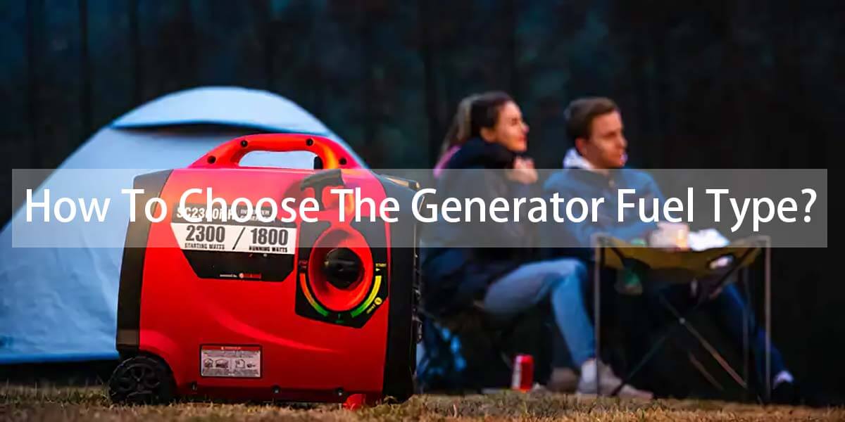 how to choose the generator fuel type