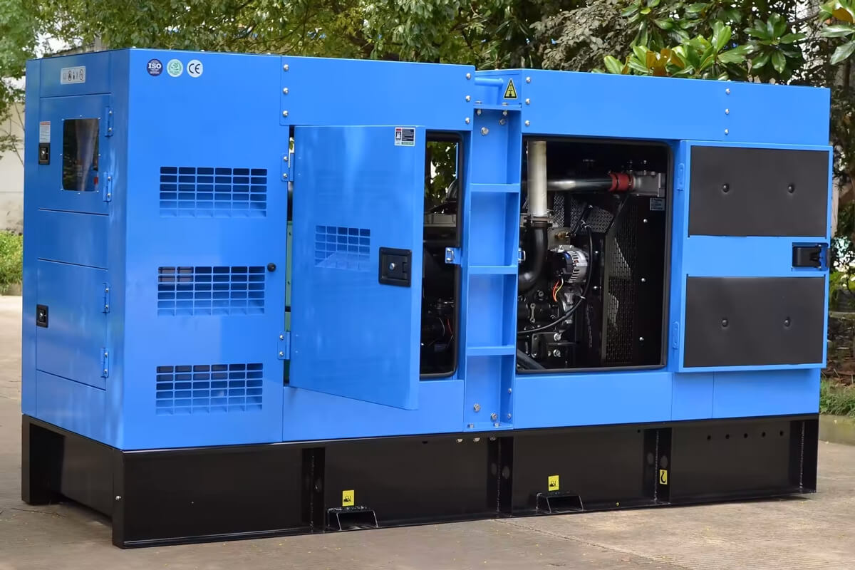 150-kva-genset-placed-on-the-road