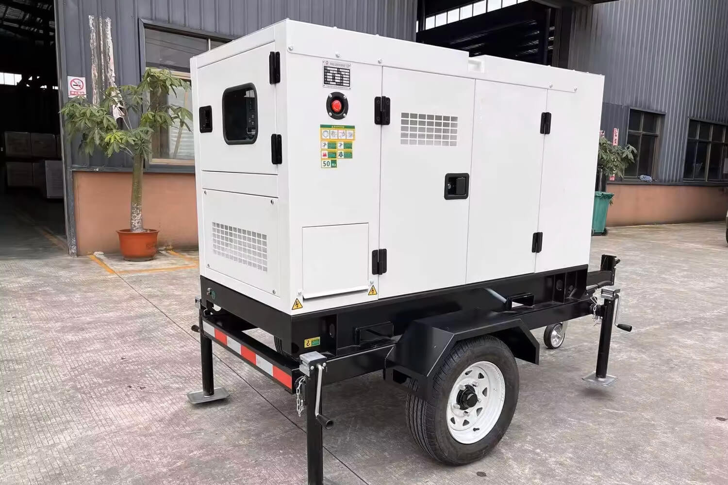 300kva-genset-placed-outside-the-factory