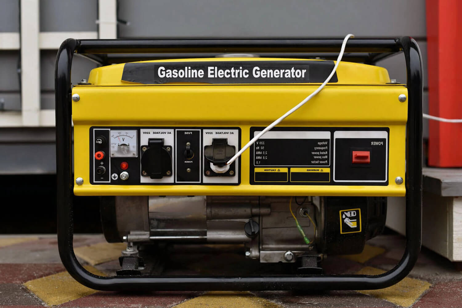 home-gasoline-electric-generator