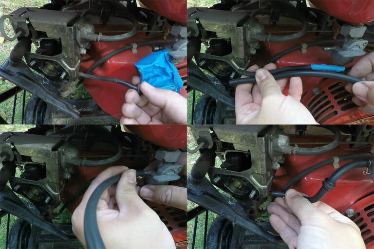 How to replace fuel line on your portable generator - BISON