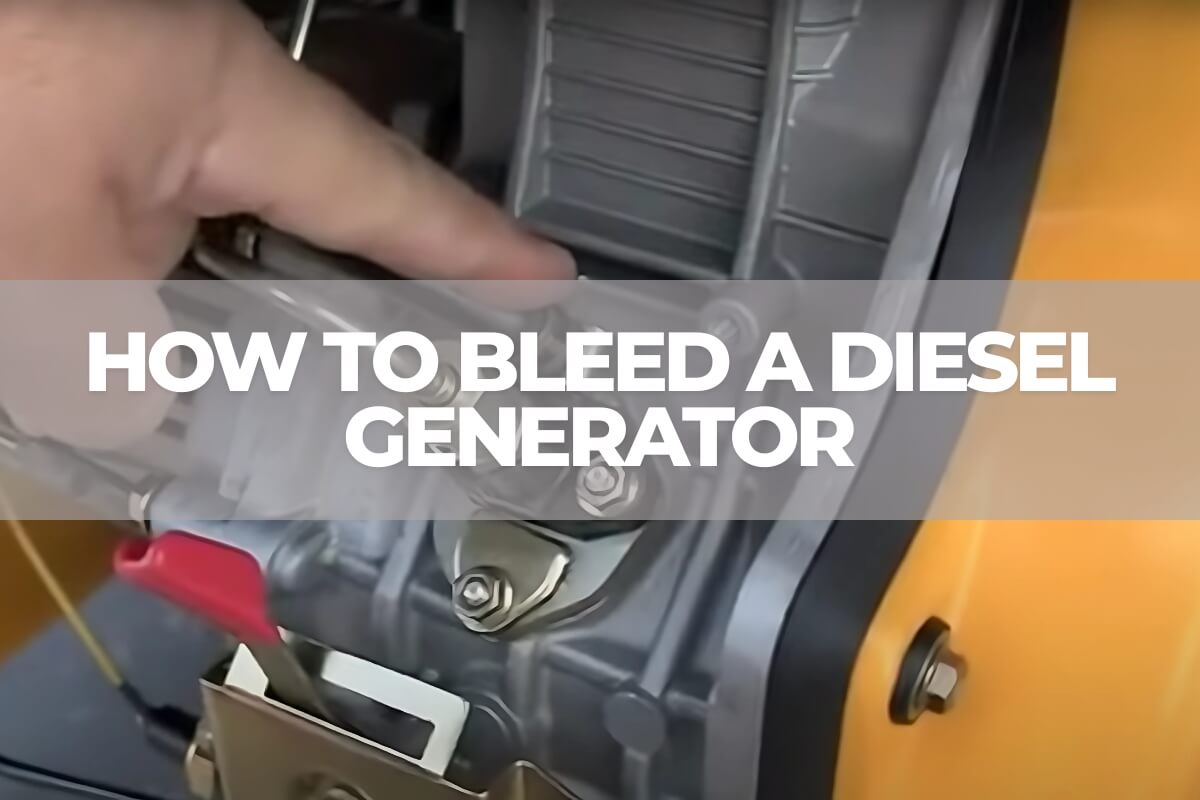 how-to-bleed-a-diesel-generator