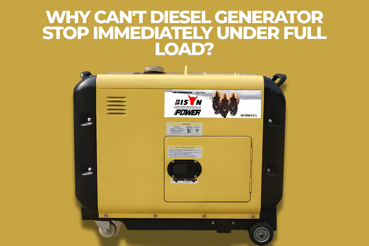 why-cant-diesel-generator-stop-immediately-under-full-load